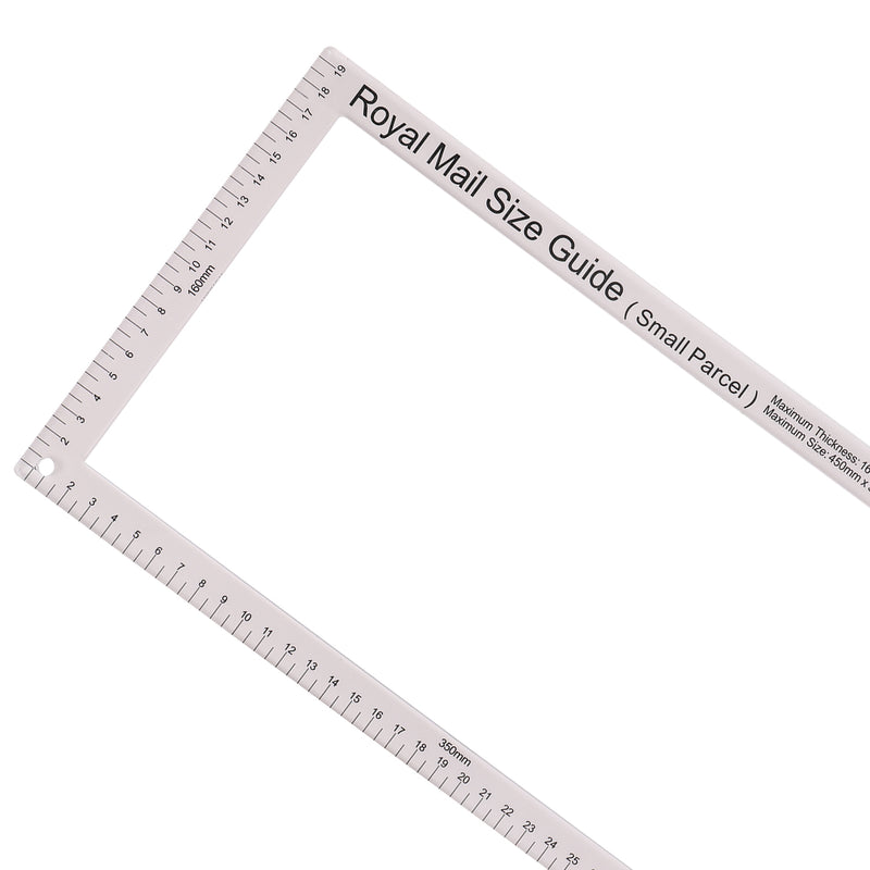 Royal Mail Size Guide Postage Charge Template