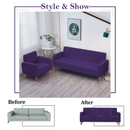 Velvet Sofa Cover Premium Stretch Non Slip Sofa Slipcovers Universal Settee Protectors