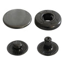 Metal S Spring 20mm Press Studs 4 Parts Durable & Lightweight Fasteners For DIY Leather Jackets Sewing