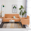 Plain Sofa Cover Elastic Stretch Couch Fit Settee Slipcover, Premium Non Slip Spandex