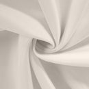 Round Polyester Tablecloth for Banquet, Dining, Christmas Party - Black, White & Ivory