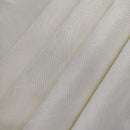 Polyester Square Tablecloth, Premium Linen Table Cover - Black, White & Ivory