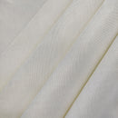 Polyester Round Tablecloth, Premium Linen Table Cover - Black, White & Ivory