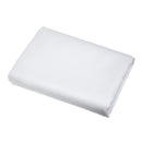 Polyester Round Tablecloth, Premium Linen Table Cover - Black, White & Ivory