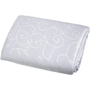 Damask Table Cloth Overlay Branch Swirl Pattern Dinning Table Cover
