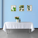 Damask Table Cloth Overlay Branch Swirl Pattern Dinning Table Cover