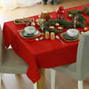 Spun Polyester Tablecloth, Premium Linen Table Cover