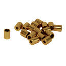 Metal Tube Ring Bell End Cord Lock DIY Sewing, Bracelets, Jewellery, Armlets Neckwear, Hoodies, Clothing