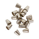 Metal Tube Ring Bell End Cord Lock DIY Sewing, Bracelets, Jewellery, Armlets Neckwear, Hoodies, Clothing