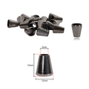 Metal Tube Ring Bell End Cord Lock DIY Sewing, Bracelets, Jewellery, Armlets Neckwear, Hoodies, Clothing