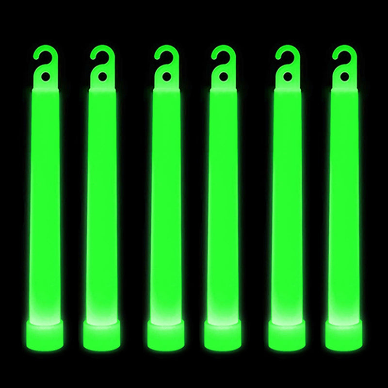 6" Neon Colours Premium Lanyard Glow Sticks 25pcs Glow Rod For Party Night