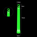 6" Neon Colours Premium Lanyard Glow Sticks 25pcs Glow Rod For Party Night