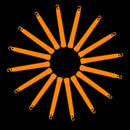 6" Neon Colours Premium Lanyard Glow Sticks 25pcs Glow Rod For Party Night