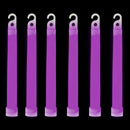 6" Neon Colours Premium Lanyard Glow Sticks 25pcs Glow Rod For Party Night