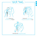 Topsy Tool Hair Braiding Tool Ponytail Maker for Women Hair Styling Accessory