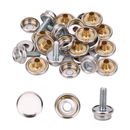 Machine Screw Press Studs, Snap Fasteners with Screw, Screw Snaps for Caravans