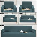 Plain Sofa Cover Elastic Stretch Couch Fit Settee Slipcover, Premium Non Slip Spandex