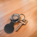 Silicone Protective Case For AirTag Location Tracker, AirTag Soft Silicone Holder With Key Ring For Keys, Backpack