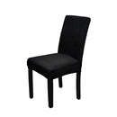 Chair Seat Cover Stretchy Spandex Slipcover Removable Washable Chair Protector Dining Room Banquet