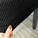 Chair Seat Cover Stretchy Spandex Slipcover Removable Washable Chair Protector Dining Room Banquet