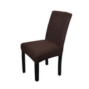 Chair Seat Cover Stretchy Spandex Slipcover Removable Washable Chair Protector Dining Room Banquet