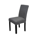 Chair Seat Cover Stretchy Spandex Slipcover Removable Washable Chair Protector Dining Room Banquet