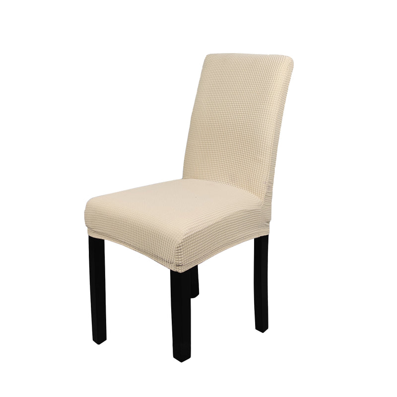 Chair Seat Cover Stretchy Spandex Slipcover Removable Washable Chair Protector Dining Room Banquet