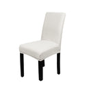 Chair Seat Cover Stretchy Spandex Slipcover Removable Washable Chair Protector Dining Room Banquet