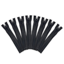 YKK Black Chunky VISLON Zip Zipper, Plastic Teeth Open End Sewing Zipper For Jackets, Coat, DIY Craft Projects