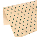 Christmas Gift Wrapping Paper 70cm x 50cm, Different Design Kraft Wrapping Paper, 9pcs