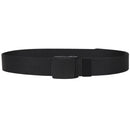 1.5" Men Canvas Belt with Flip Plastic Buckle, Nylon Webbing Military-Style Belt