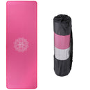 Non-Slip Yoga Mat, NBR Rubber Exercise Mat for Pilates, Yoga and Gymnastics - 183 x 61 x 1cm