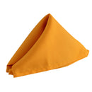 20 Inch Polyester Table Napkins - Available in Range of Colours