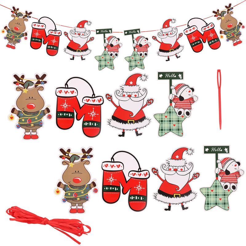 Merry Christmas Bunting Banner - 3 Metres
