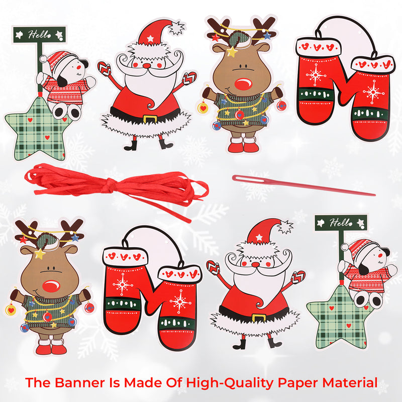 Merry Christmas Bunting Banner - 3 Metres