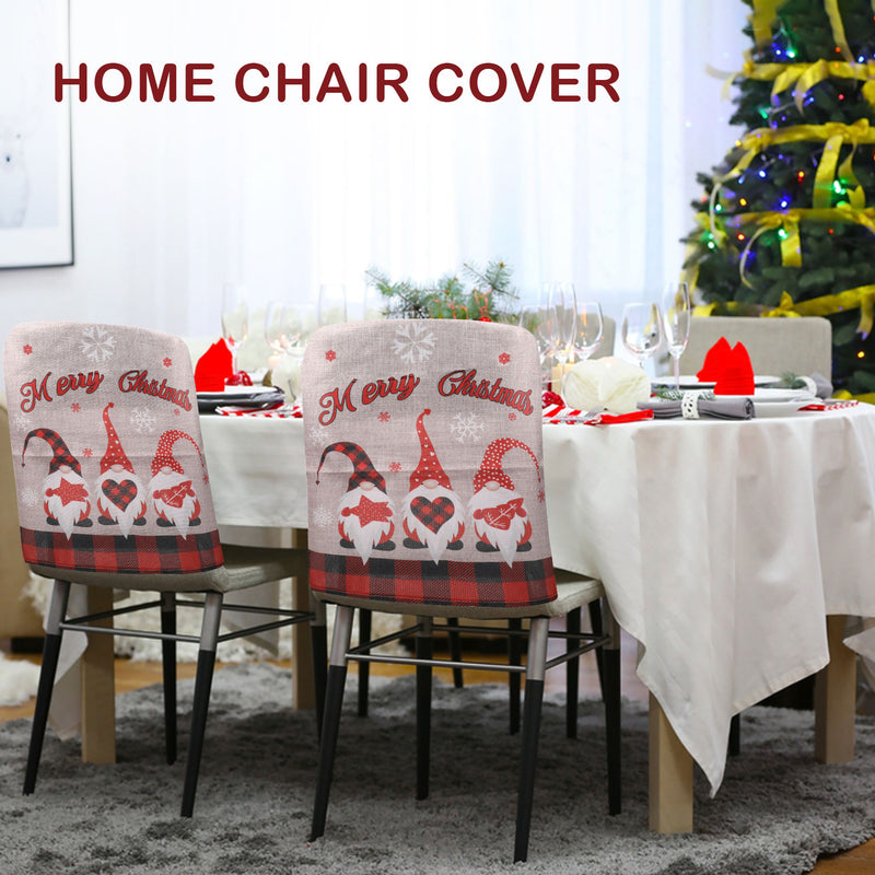 Christmas Chair Back Covers - 1pc
