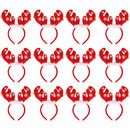 Reindeer Antlers Design Christmas Headband, Xmas Party Novelty 1/6/12pcs