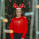 Reindeer Antlers Design Christmas Headband, Xmas Party Novelty 1/6/12pcs