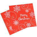 2 Ply Disposable Paper Napkins for Christmas Party - 20pcs