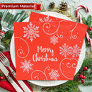 2 Ply Disposable Paper Napkins for Christmas Party - 20pcs