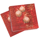 2 Ply Disposable Paper Napkins for Christmas Party - 20pcs