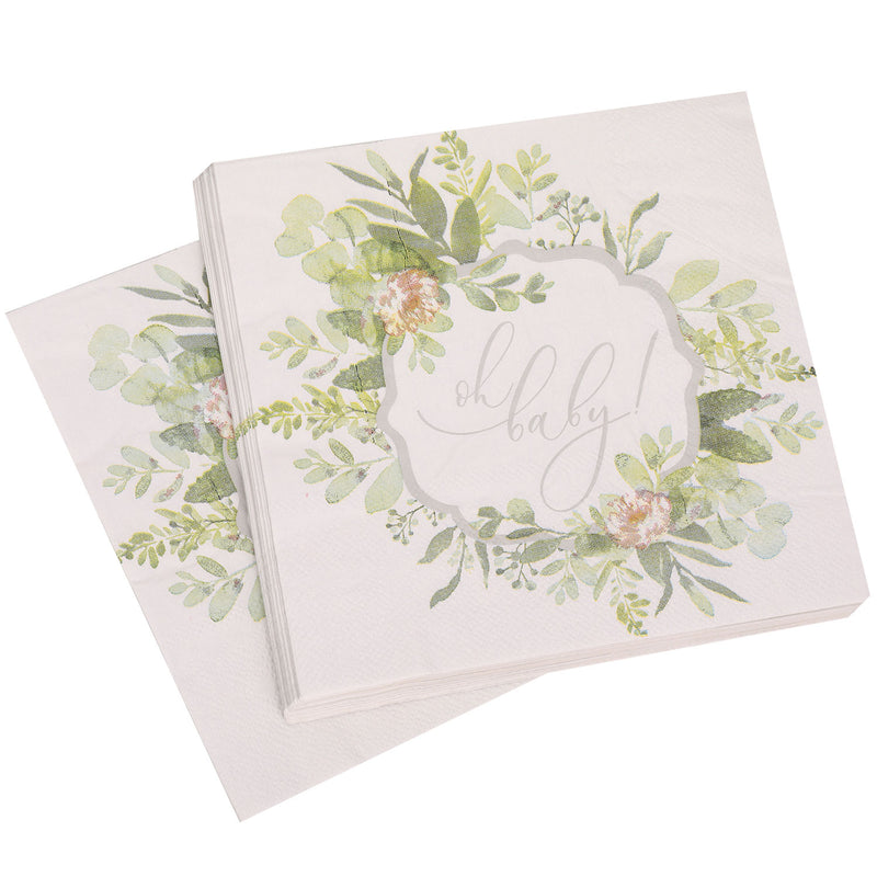 2 Ply Disposable Paper Napkins for Christmas Party - 20pcs