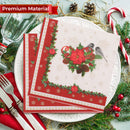 2 Ply Disposable Paper Napkins for Christmas Party - 20pcs