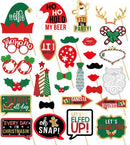 Christmas Photo Booth Funny Selfie Props