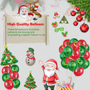 Christmas Banner Balloon Garland Kit, Xmas Party Decoration Set