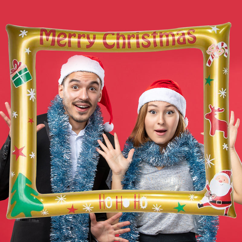 Inflatable Photo Booth Selfie Picture Frame for Christmas Party