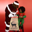 Hessian Burlap Christmas Stocking