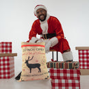 Hessian Burlap Christmas Stocking