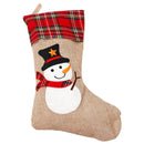 Hessian Burlap Christmas Stocking Linen Sack