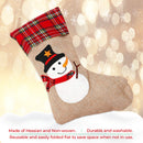 Hessian Burlap Christmas Stocking Linen Sack